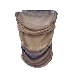 Zara Tube Top Multicoloured